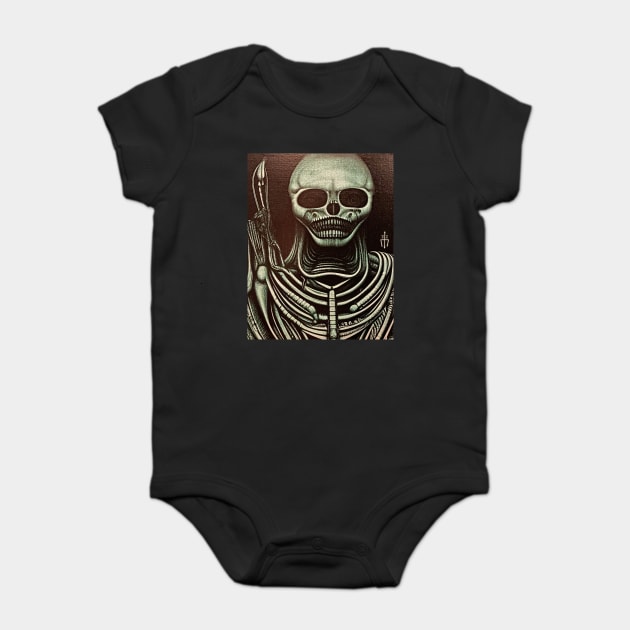 Afterlife Judge Baby Bodysuit by Grave Digs